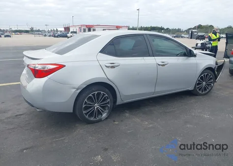2014 Toyota Corolla S Plus z USA, uszkodzony, nr VIN 2T1BURHE0EC174584